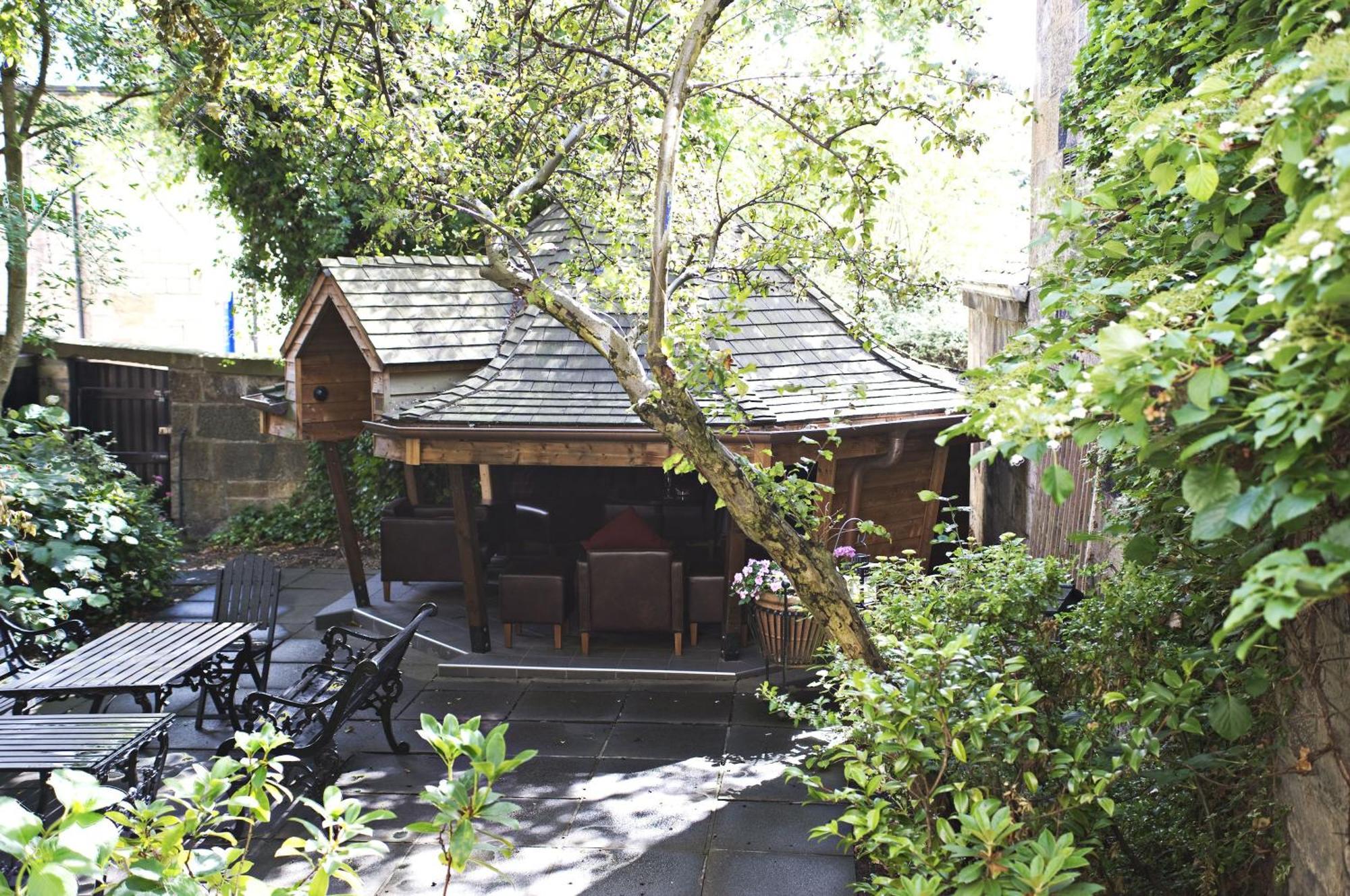 One Devonshire Gardens A Hotel Du Vin Glasgow Exterior foto The garden